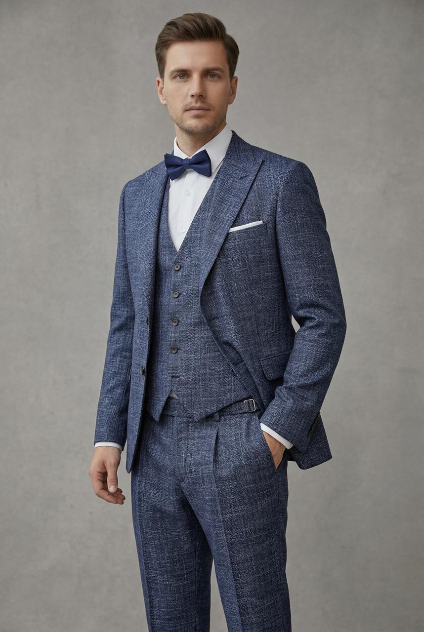 Costume Bleu Marine – 3 Pièces