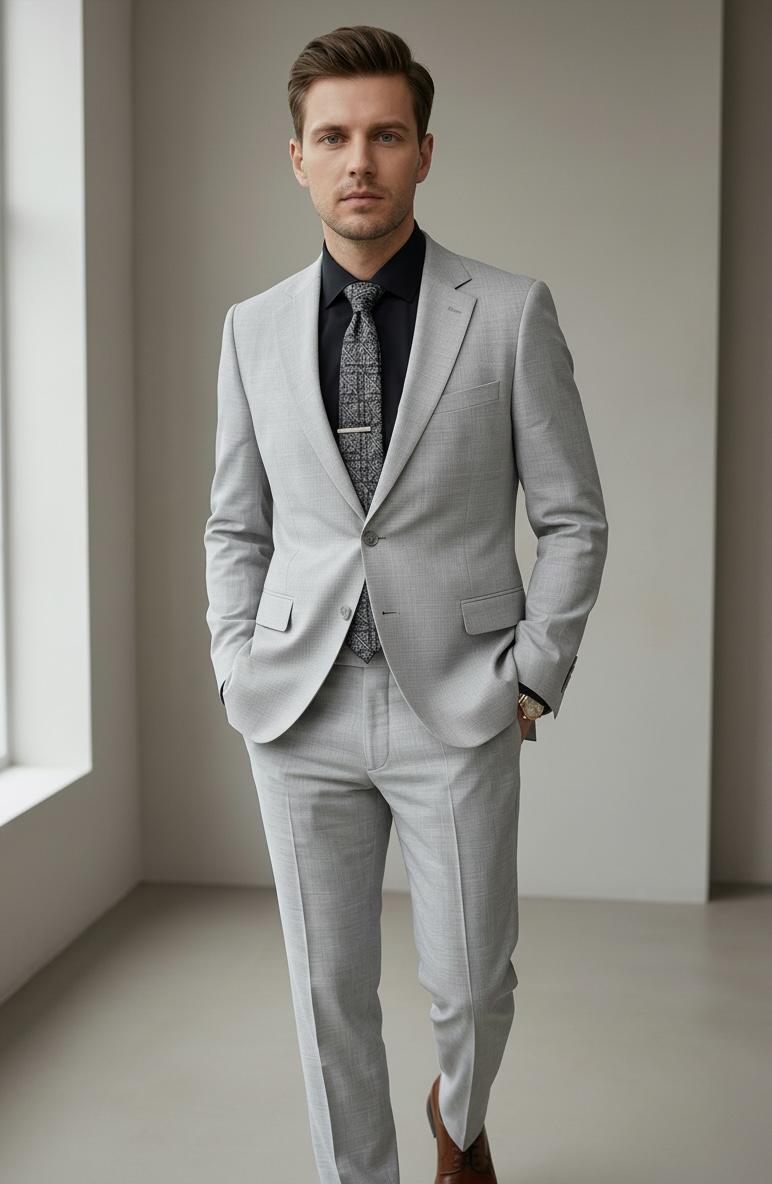 Costume Gris – 2 pièces