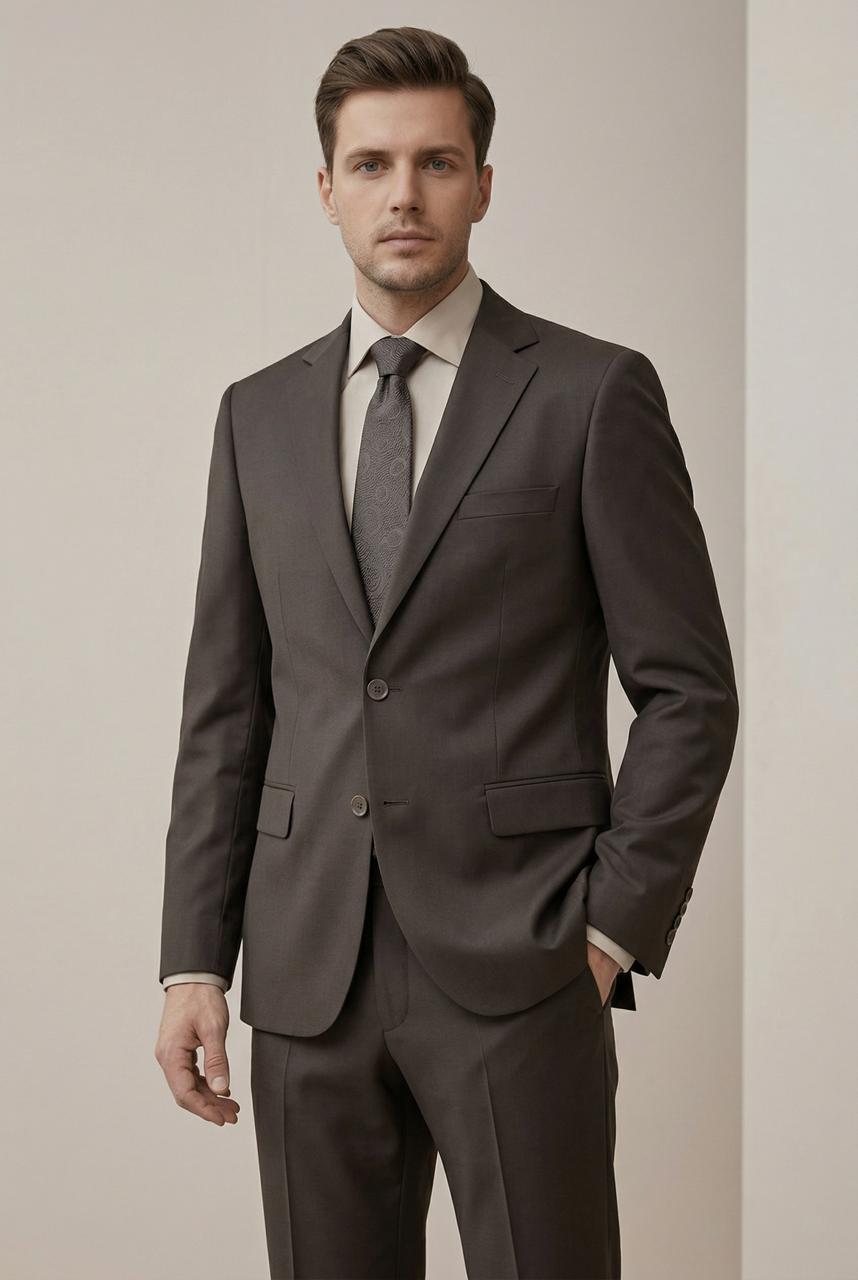 Costume Marron – 2 pièces